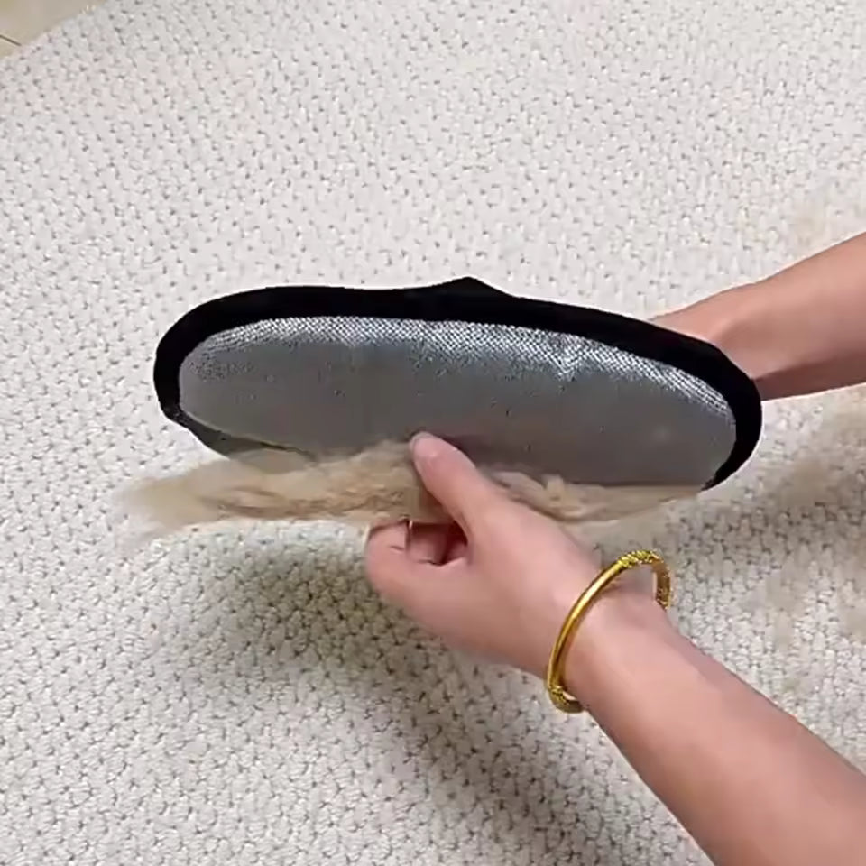Pet Hair Remover Grooming Glove for Dogs, Cats & Rabbits – Deshedding Mitt for Long, Short & Curly Hair