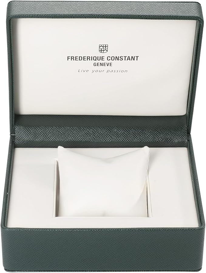 Frederique Constant Highlife COSC Men’s Automatic Watch – Silver Stainless Steel, Bracelet & Navy Rubber Strap