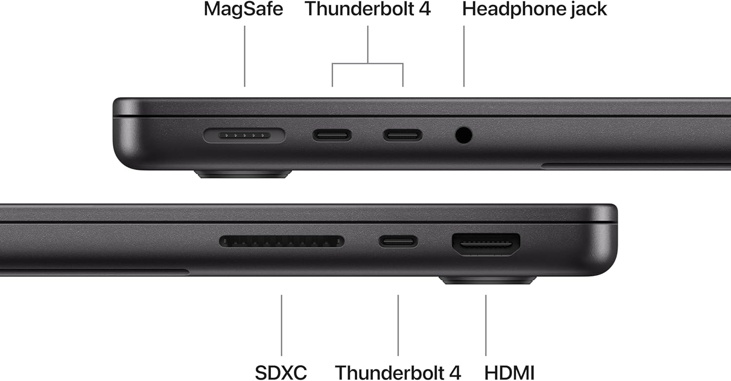 Apple 2025 MacBook Pro 14-inch – M5 Chip, 24GB RAM, 1TB SSD, Space Black