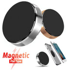 Universal Magnetic Car Phone Holder – 360° Rotating & Fixed Mount for iPhone, Samsung, Xiaomi, Huawei