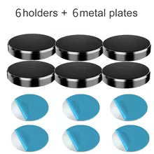 Universal Magnetic Car Phone Holder – 360° Rotating & Fixed Mount for iPhone, Samsung, Xiaomi, Huawei