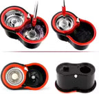 360° Spin Mop with Bucket – 3-Piece Microfiber Cleaning Set with Wringer