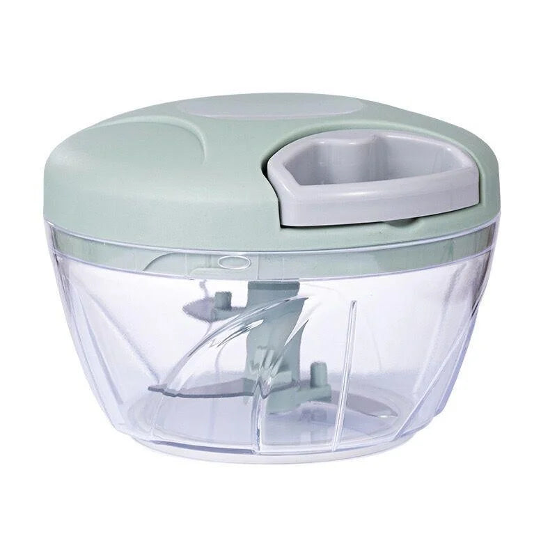Manual Garlic Chopper & Meat Mincer – Rotate Garlic Press Crusher for Kitchen