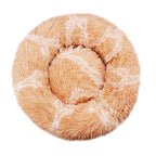 Super Soft Plush Pet Bed – Round Dog & Cat Bed (40–90cm, Warm & Calming)