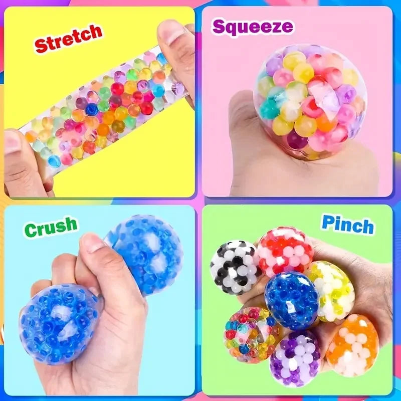Squishy Stress Balls Set – Slow Rebound Sensory Squeeze Balls for Kids & Adults