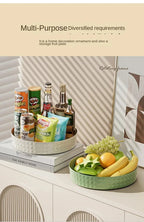 360° Rotating Spice Rack Organizer | Lazy Susan Turntable for Kitchen, Bathroom & Vanity