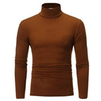 Men’s High Neck Thermal Top – Slim Fit Long Sleeve Winter Shirt