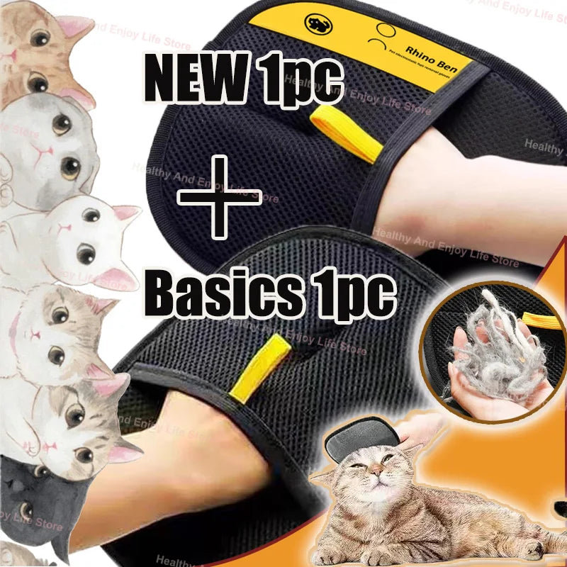 Multi-Functional Pet Hair Gloves – Reduce Shedding and Groom with Ease