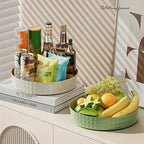 360° Rotating Spice Rack Organizer | Lazy Susan Turntable for Kitchen, Bathroom & Vanity