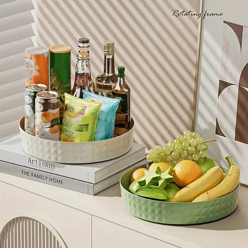 360° Rotating Spice Rack Organizer | Lazy Susan Turntable for Kitchen, Bathroom & Vanity