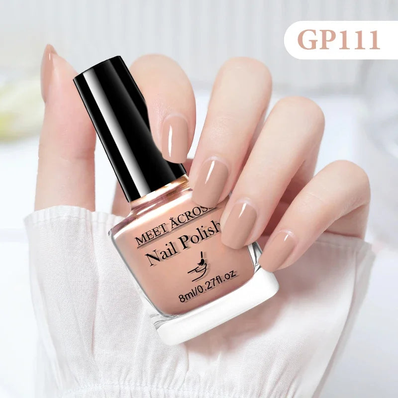 Water-Based Nail Polish – Quick Drying Long-Lasting 8ml Manicure