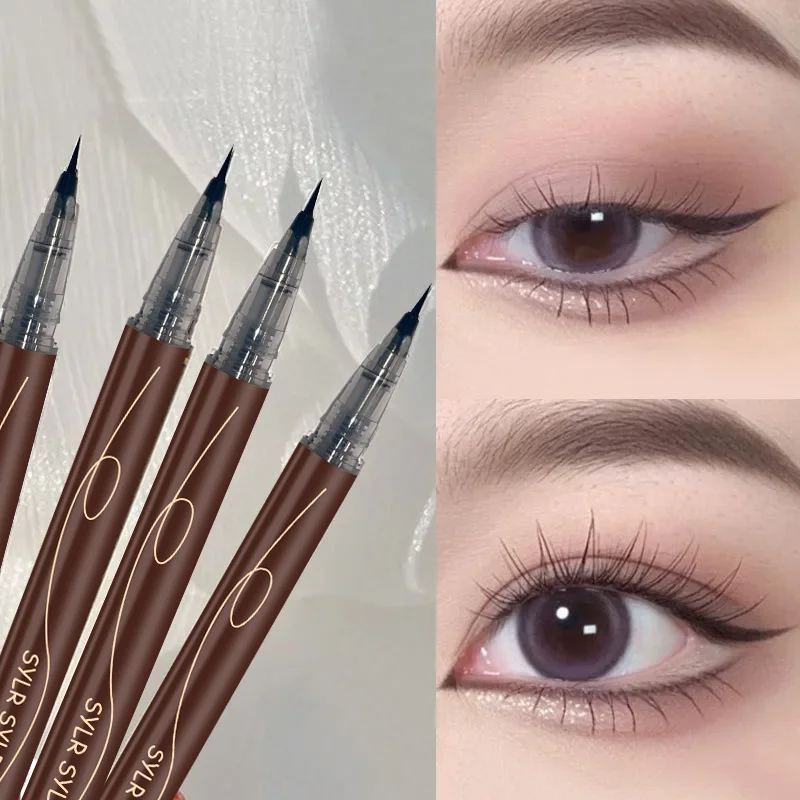 Waterproof Liquid Eyebrow Pencil – Sweat-Proof Dual-Purpose Makeup Pen