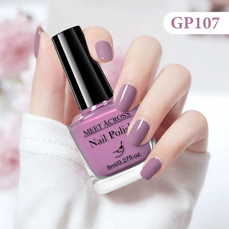 Water-Based Nail Polish – Quick Drying Long-Lasting 8ml Manicure
