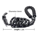 Reflective Dog Leash – Strong Nylon Pet Leash for Small, Medium & Large Dogs
