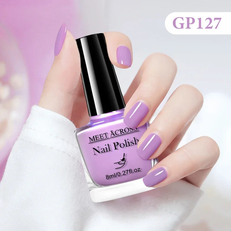 Water-Based Nail Polish – Quick Drying Long-Lasting 8ml Manicure