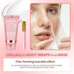 Collagen Night Peel-Off Mask – Moisturizing & Brightening Korean Face Mask