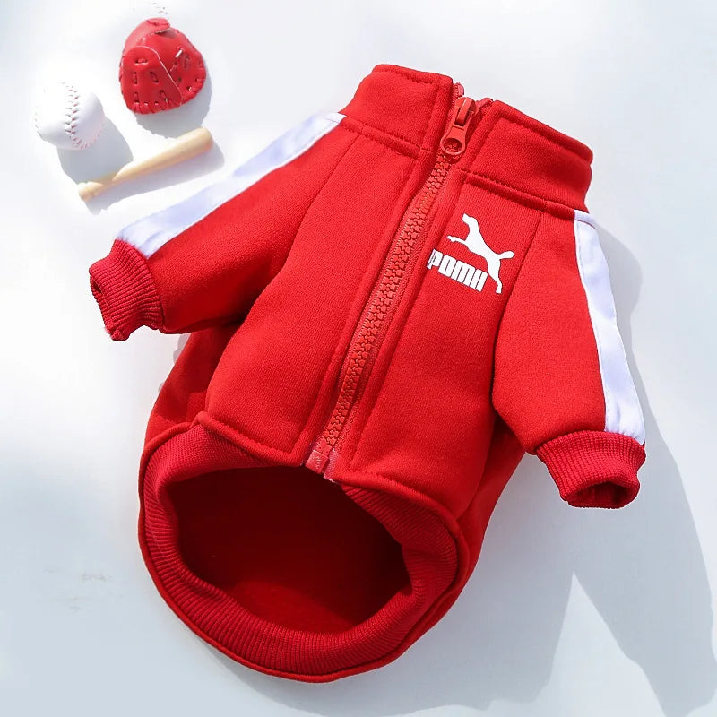 Autumn & Winter Dog and Cat Sweatshirt – Warm Pet Clothes for Small, Medium & Large Pets