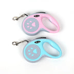 Automatic Retractable Dog & Cat Leash – Durable Nylon, 3m/5m for Small Pets