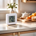 Mini Digital Thermometer & Hygrometer – LCD Room Temperature Gauge