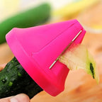Manual Vegetable Grater & Spiral Peeler – Kitchen Rotating Shredder for Potatoes, Carrots & Radishes
