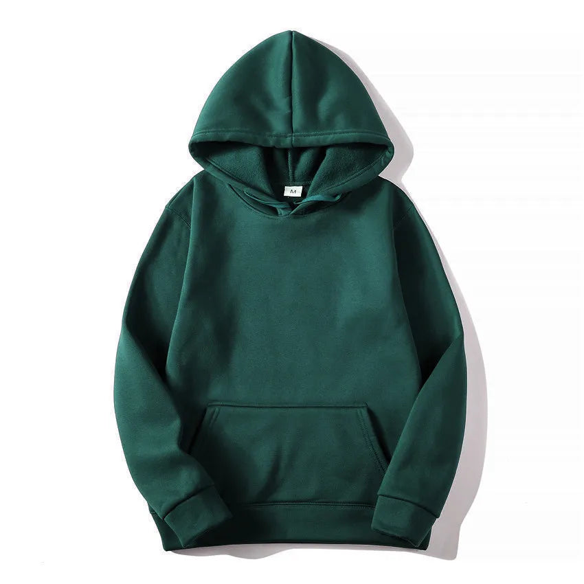 Men’s Hooded Sweatshirt – Casual Fleece Hoodie Streetwear Pullover