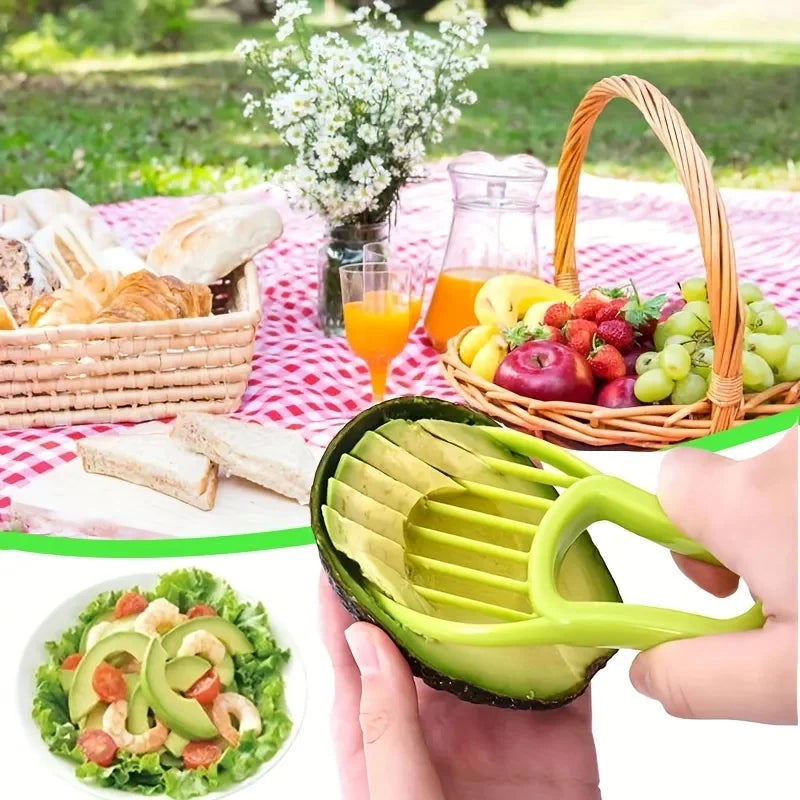 Avocado Slicer Tool – Multi-Function Avocado Cutter for Home & Outdoor Use