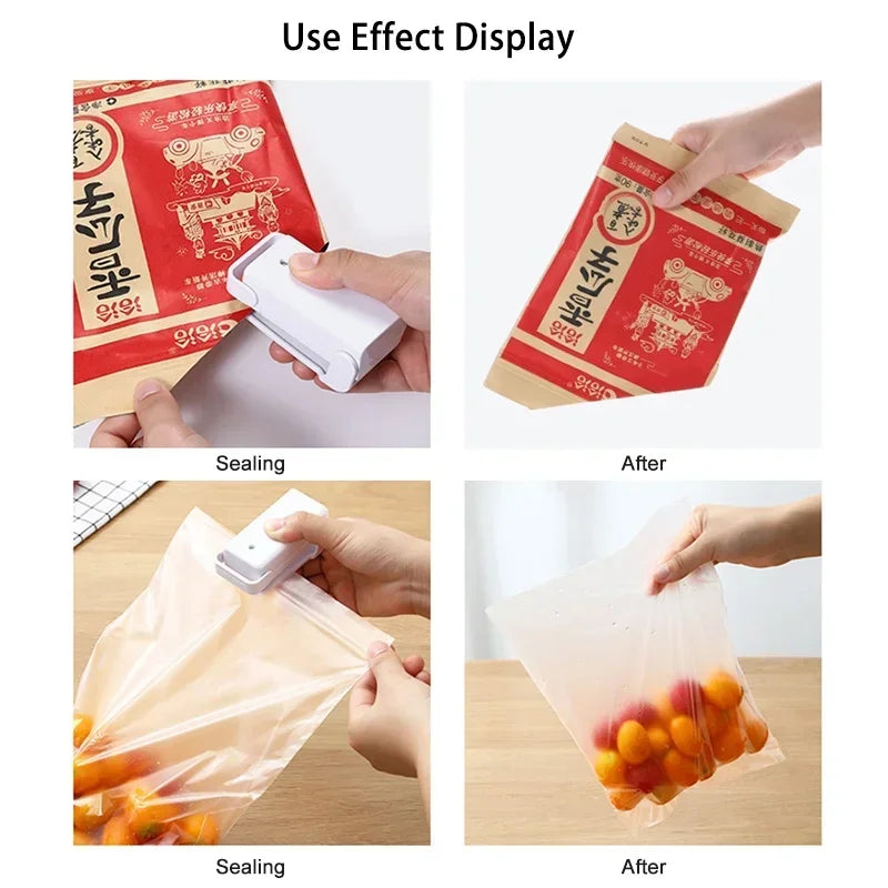 Mini Heat Bag Sealer – Portable Handheld Food Bag Thermal Sealing Machine