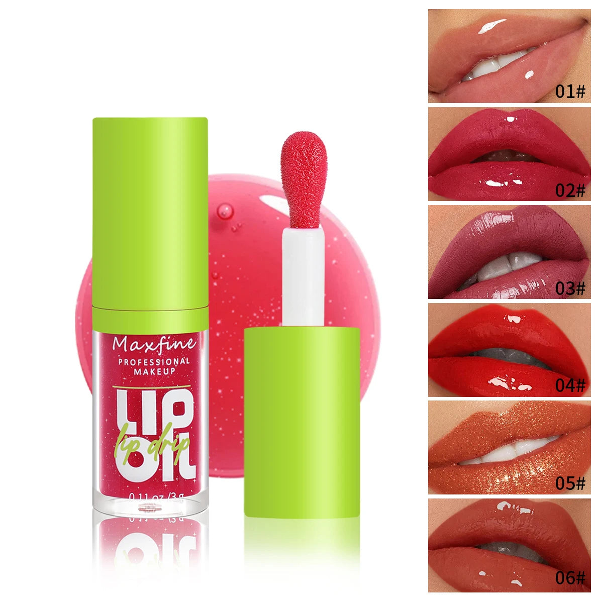 Waterproof Moisturizing Lip Gloss – Long-Lasting Non-Sticky Liquid Shine