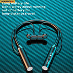 9D Bluetooth Earphones – Wireless Sport Neckband with Mic, Magnetic TWS