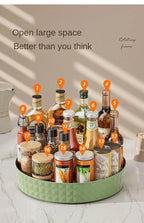 360° Rotating Spice Rack Organizer | Lazy Susan Turntable for Kitchen, Bathroom & Vanity