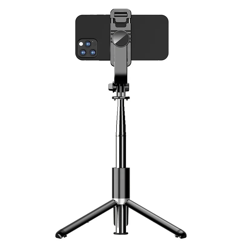 40-inch Selfie Stick & Floor Tripod – 360° Rotation, Wireless Remote, Adjustable