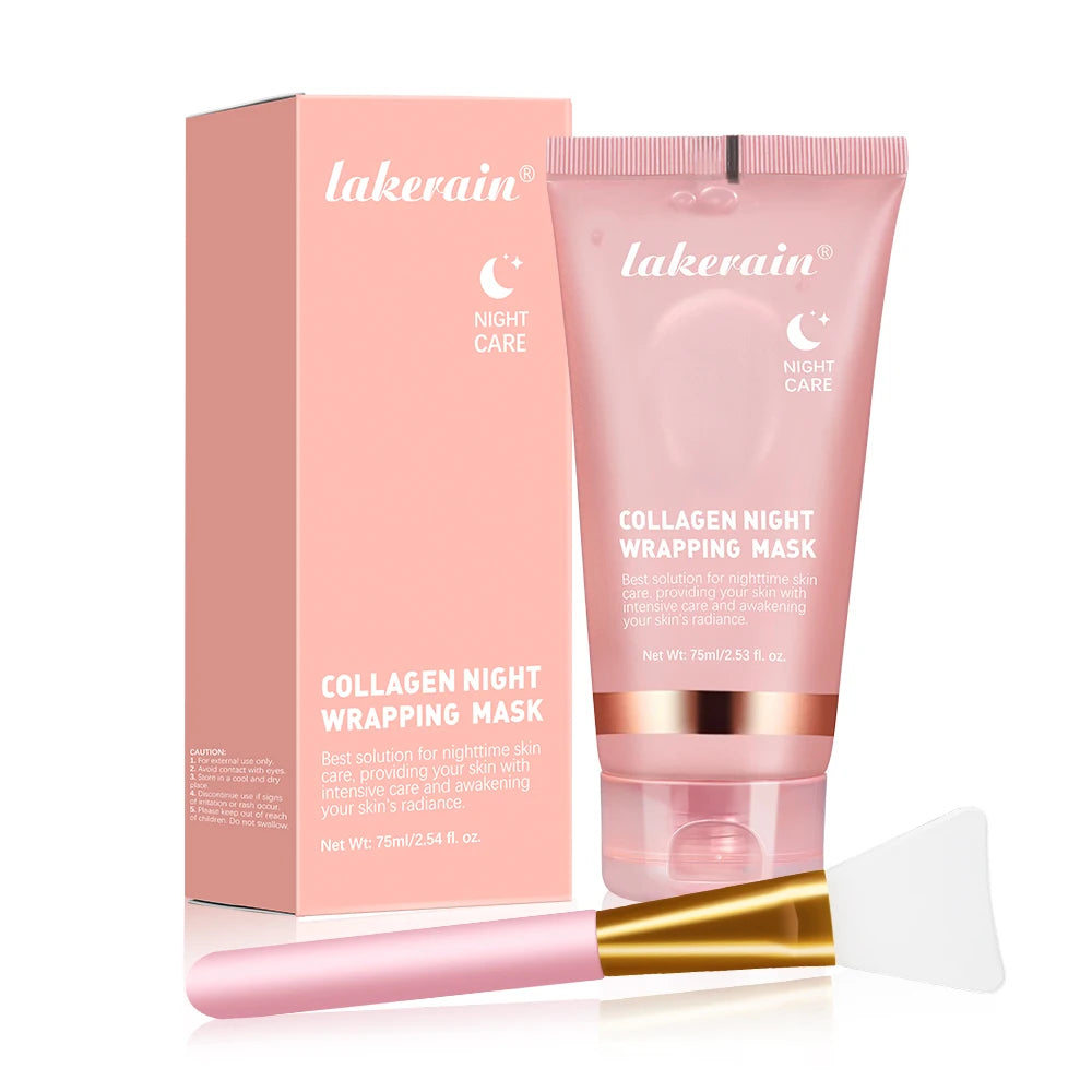 Collagen Night Peel-Off Mask – Moisturizing & Brightening Korean Face Mask