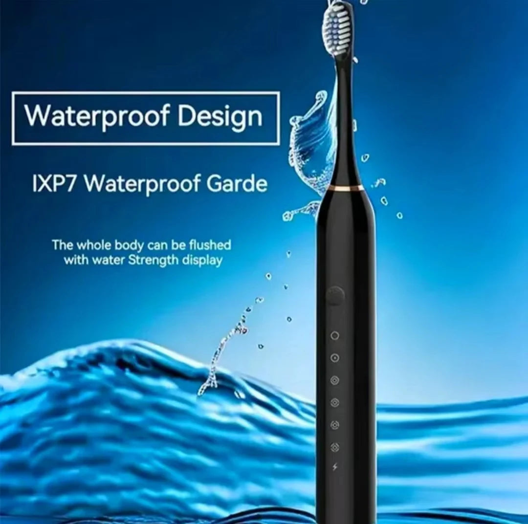 Sonic Electric Toothbrush – USB Rechargeable Waterproof Adult Toothbrush