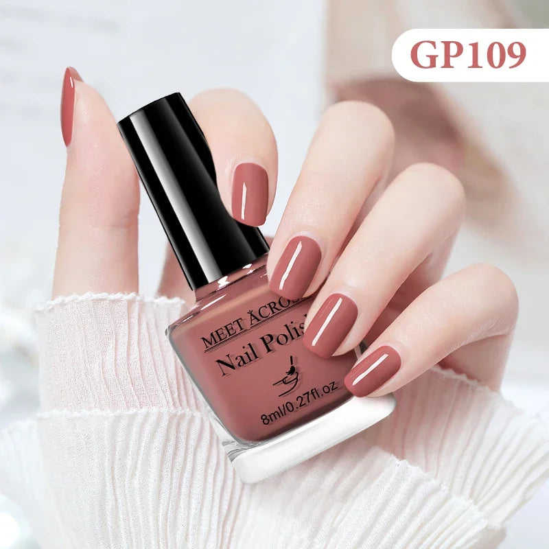 Water-Based Nail Polish – Quick Drying Long-Lasting 8ml Manicure