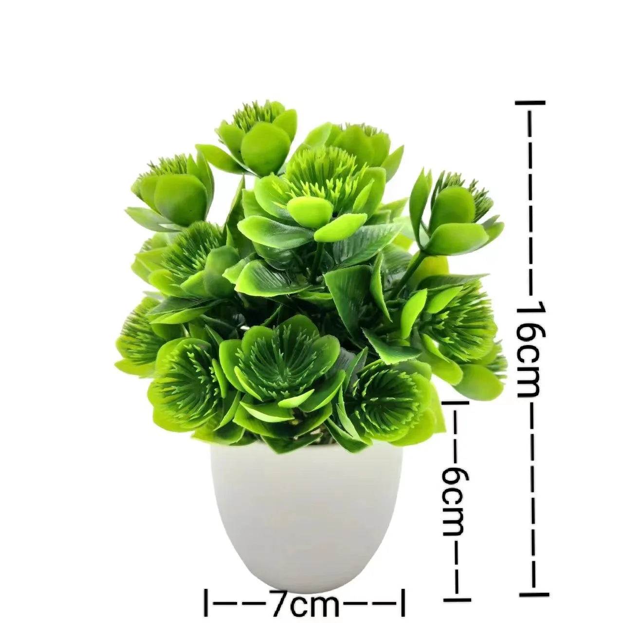 Artificial Plants in Plastic Pots for Home, Office, and Bedroom Decoration – Perfect Greenery for Indoor & Outdoor Spaces