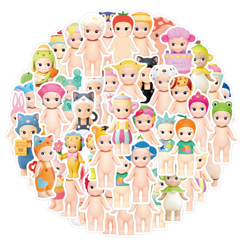 Cute Sonny Angle Stickers – Waterproof Decals for Scrapbooking, Phone & Luggage