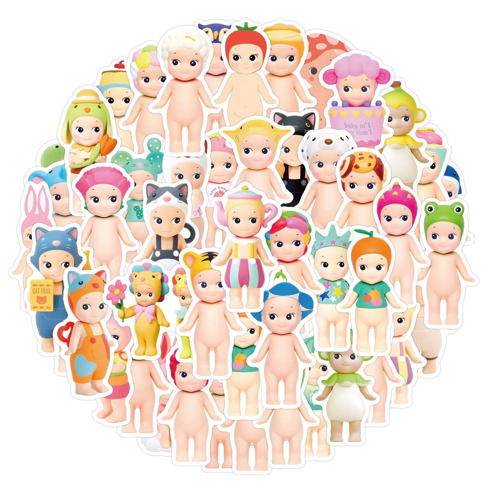 Cute Sonny Angle Stickers – Waterproof Decals for Scrapbooking, Phone & Luggage