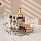 360° Rotating Spice Rack Organizer | Lazy Susan Turntable for Kitchen, Bathroom & Vanity