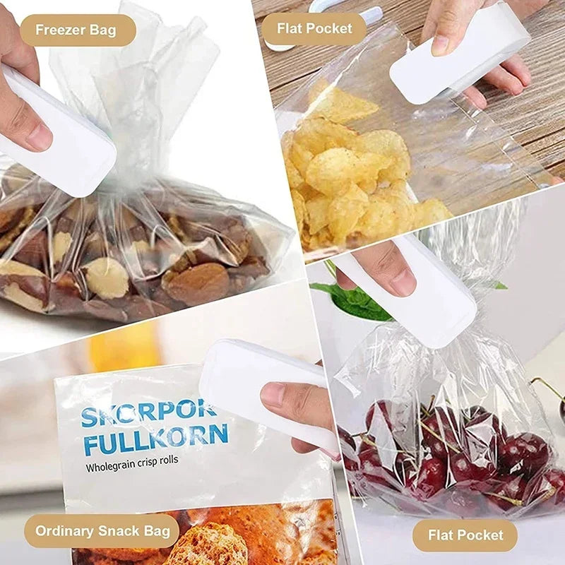 Mini Heat Bag Sealer – Portable Handheld Food Bag Thermal Sealing Machine