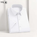 Men’s Short Sleeve Shirt – Casual & Formal Solid Color Summer Top