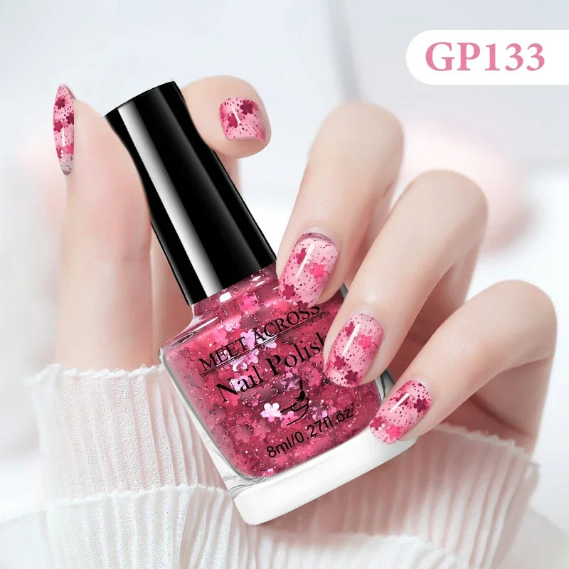 Water-Based Nail Polish – Quick Drying Long-Lasting 8ml Manicure