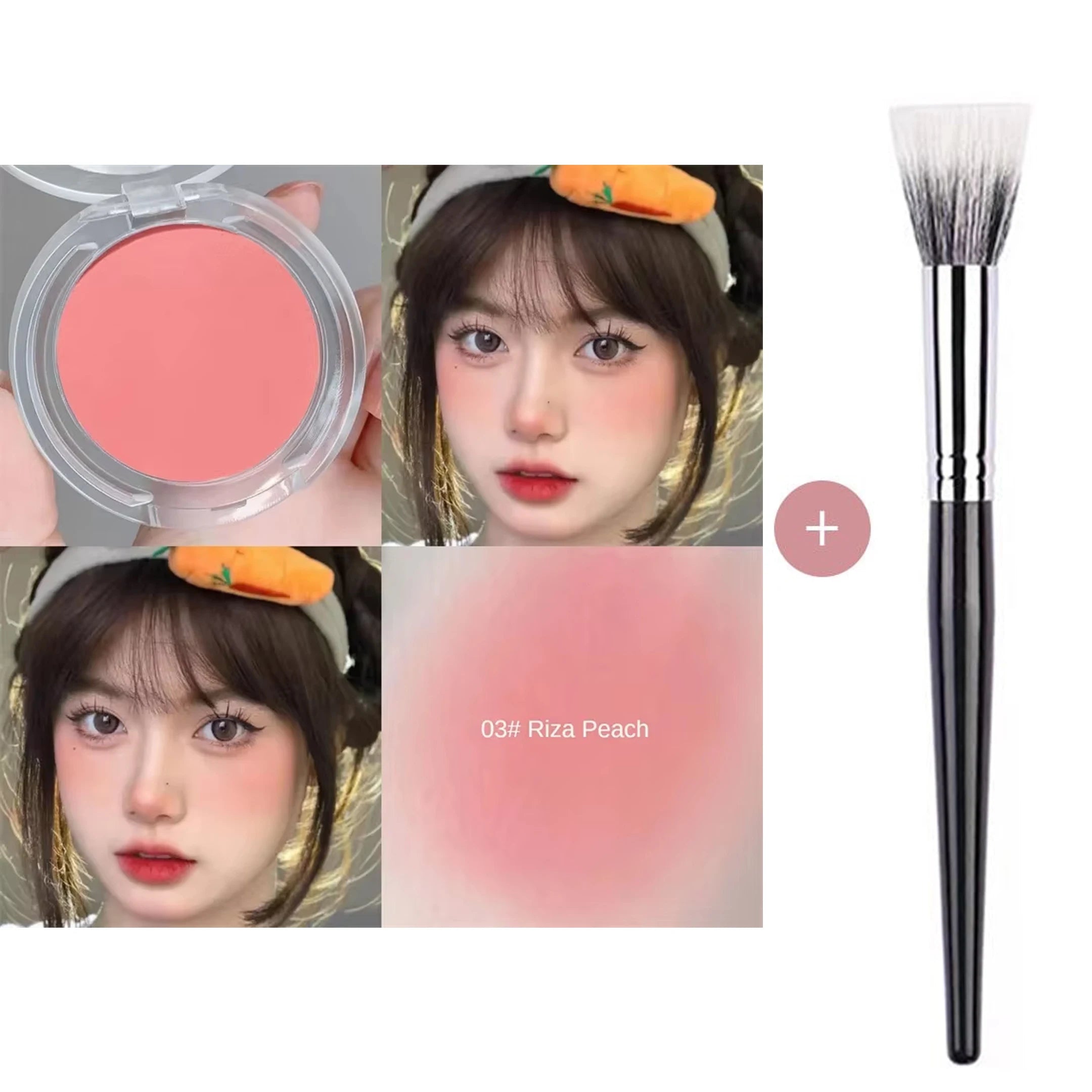 Monochrome Matte Blush – Natural Long-Lasting Cheek Color