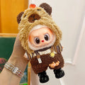 Labubu Doll Clothes – 17cm Cute Plush Doll Dress & Casual Outfit Set