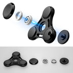 Rainbow Metal Fidget Spinner – UFO Finger Spinner for Kids & Adults