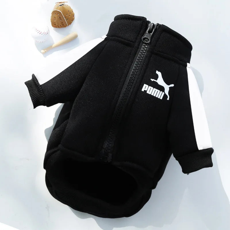 Autumn & Winter Dog and Cat Sweatshirt – Warm Pet Clothes for Small, Medium & Large Pets