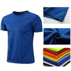 Unisex Short Sleeve Sport T-Shirt – Gym, Running & Fitness Jersey