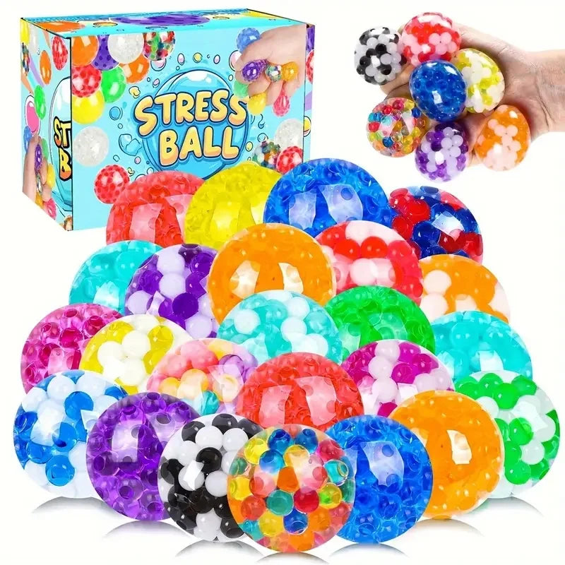 Squishy Stress Balls Set – Slow Rebound Sensory Squeeze Balls for Kids & Adults
