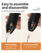 USB Rechargeable Electric Milk Frother & Egg Whisk – 3 Speeds