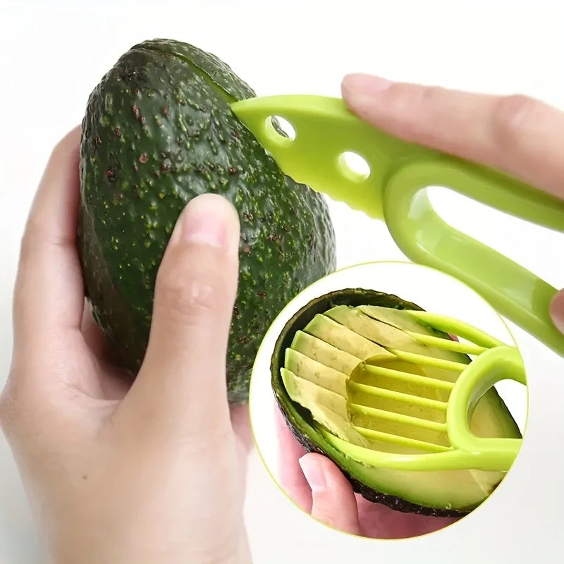Avocado Slicer Tool – Multi-Function Avocado Cutter for Home & Outdoor Use