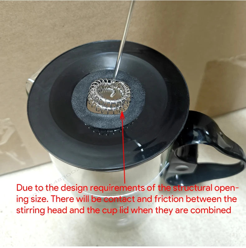 USB Rechargeable Electric Milk Frother & Egg Whisk – 3 Speeds